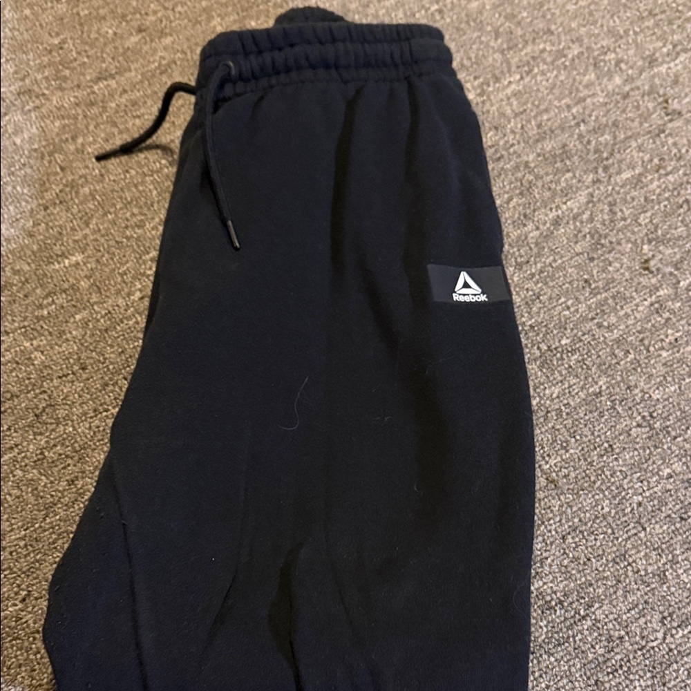 Reebok Womens Black Jogger Pants